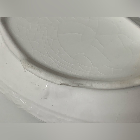 1920s Vintage Embossed White Mount Clemens VOGUE Gravy Boat - Picture 10 of 16